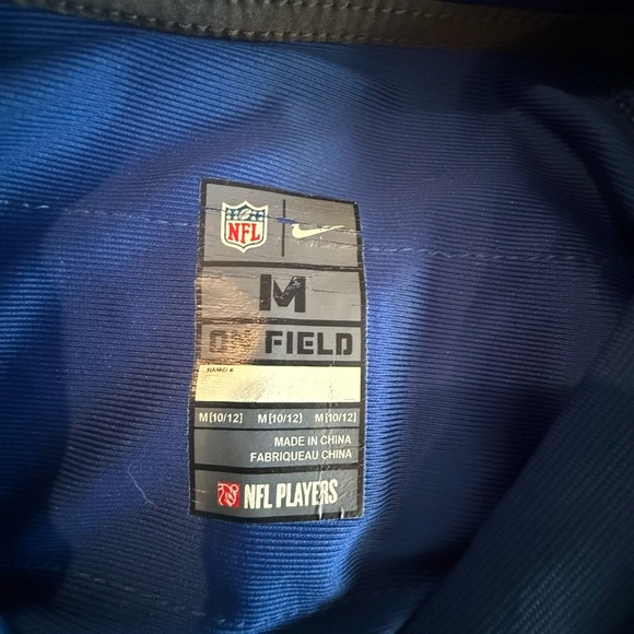 Youth Indianapolis Colts Andrew Luck Nike Royal Color Rush Game Jersey in Medium - Picture 5 of 11